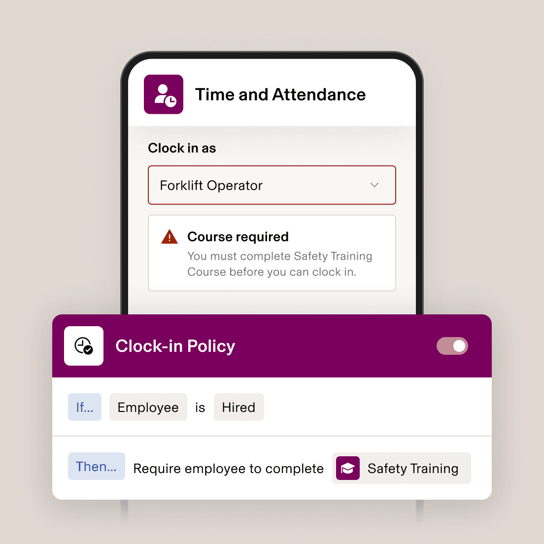 Cross-app policies