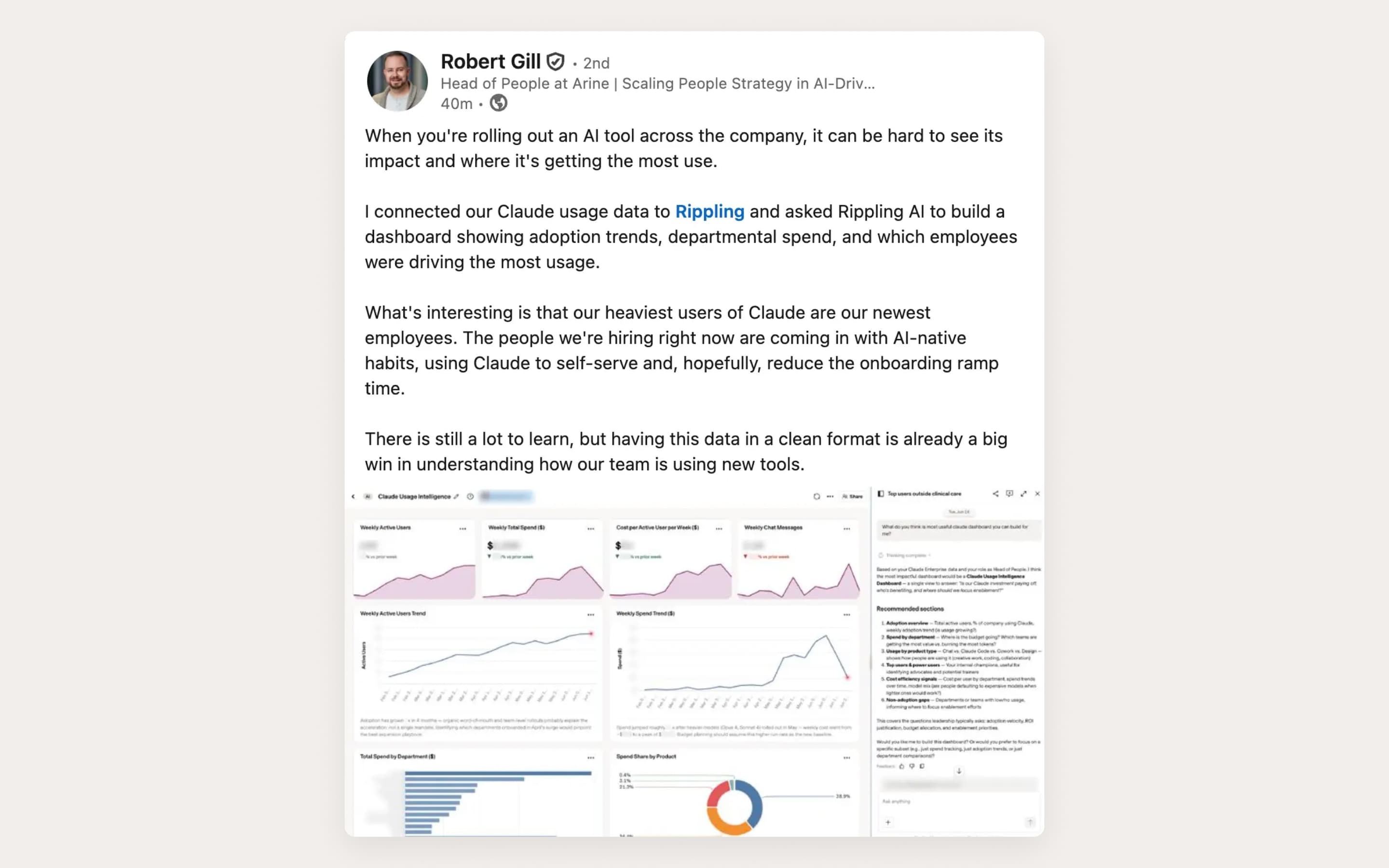 Data Cloud - Robert Gill LinkedIn