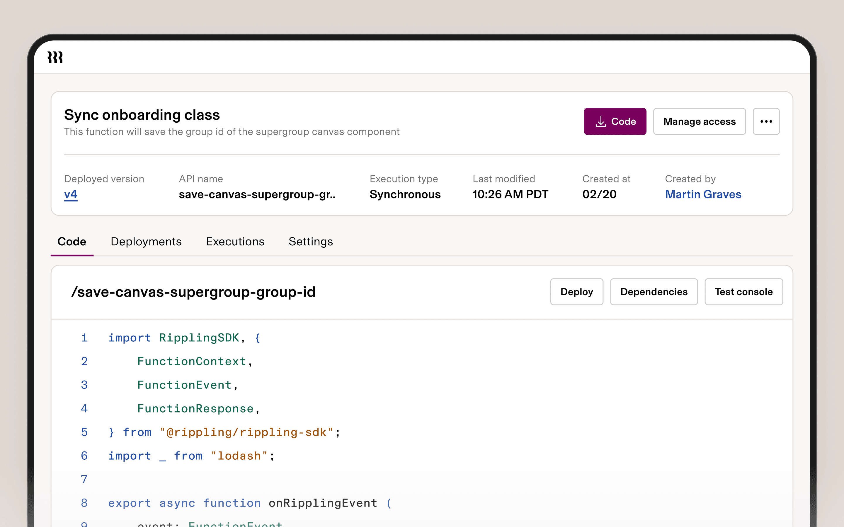 -fig. 11- Custom Apps Image 2 - Functions Editor