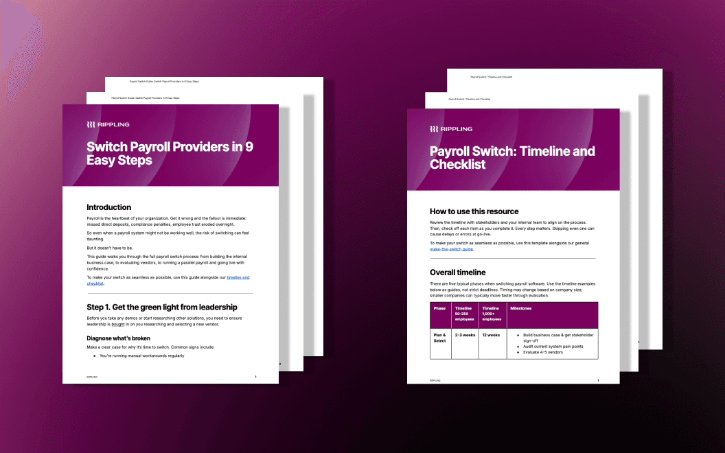 Image | Payroll Switch Kit Cover Image