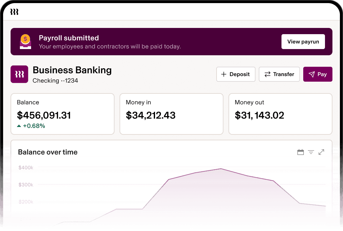 Blog Hero: Business Banking Dashboard Fade