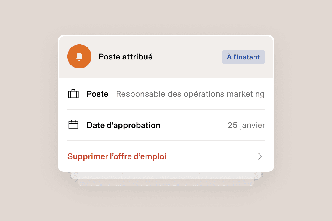Planification de l’effectif Recrutement 2 postes pourvus en