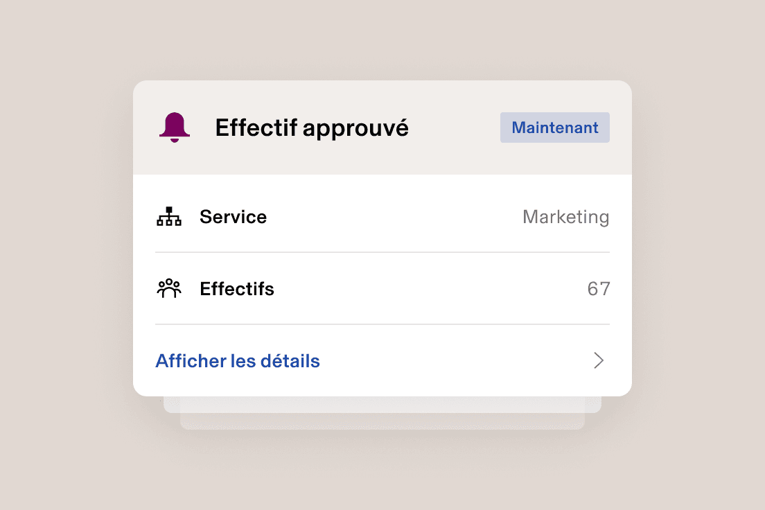 Recrutement de planification des effectifs 1 – Décompte des effectifs approuvé enUS