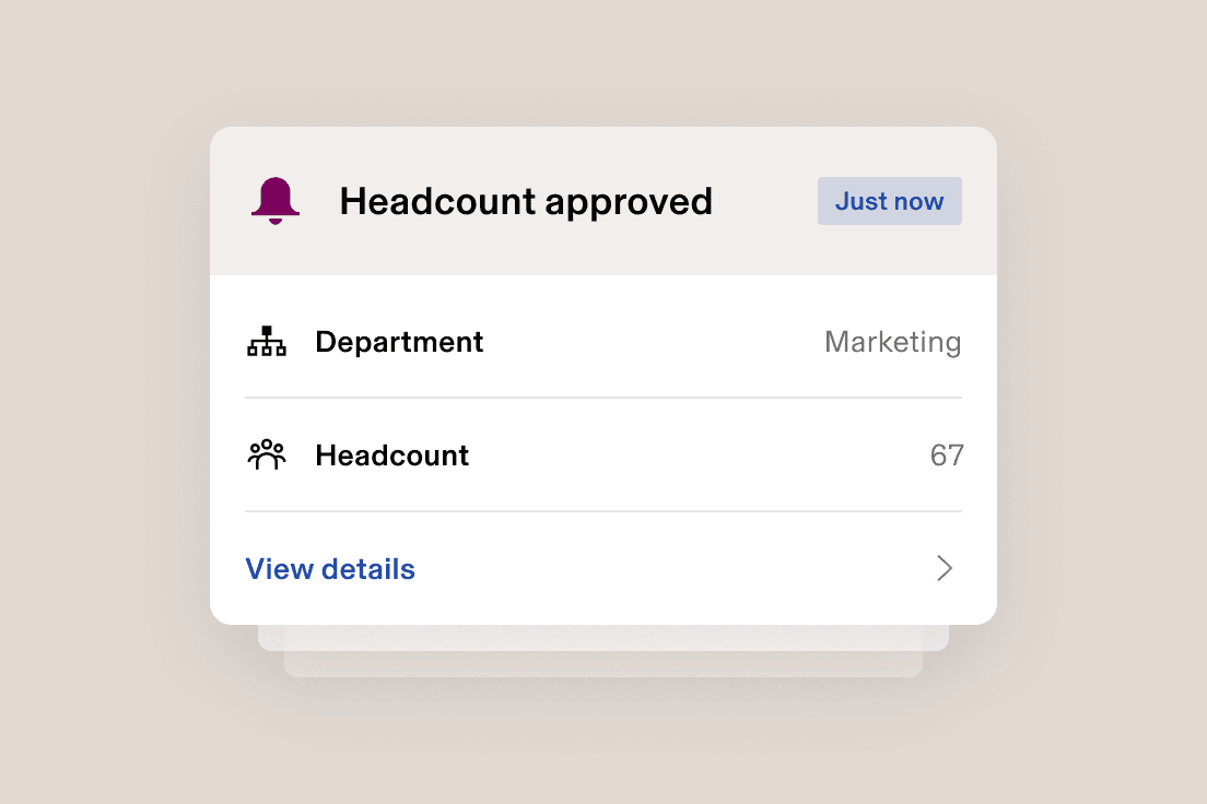 Headcount Planning Recruiting 1 Headcount Approved enGB