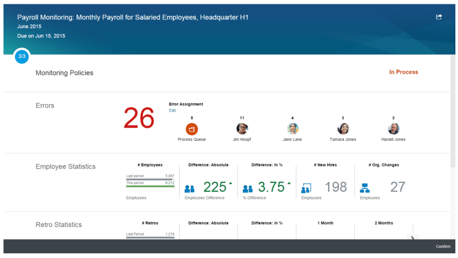 SAP SuccessFactors Global Payroll