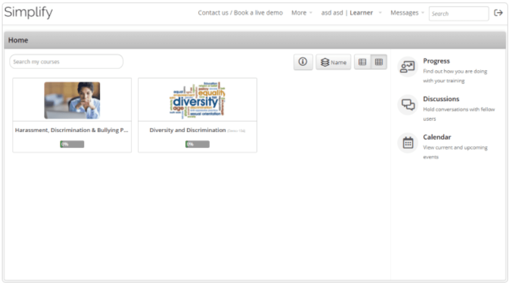 Simplify LMS
