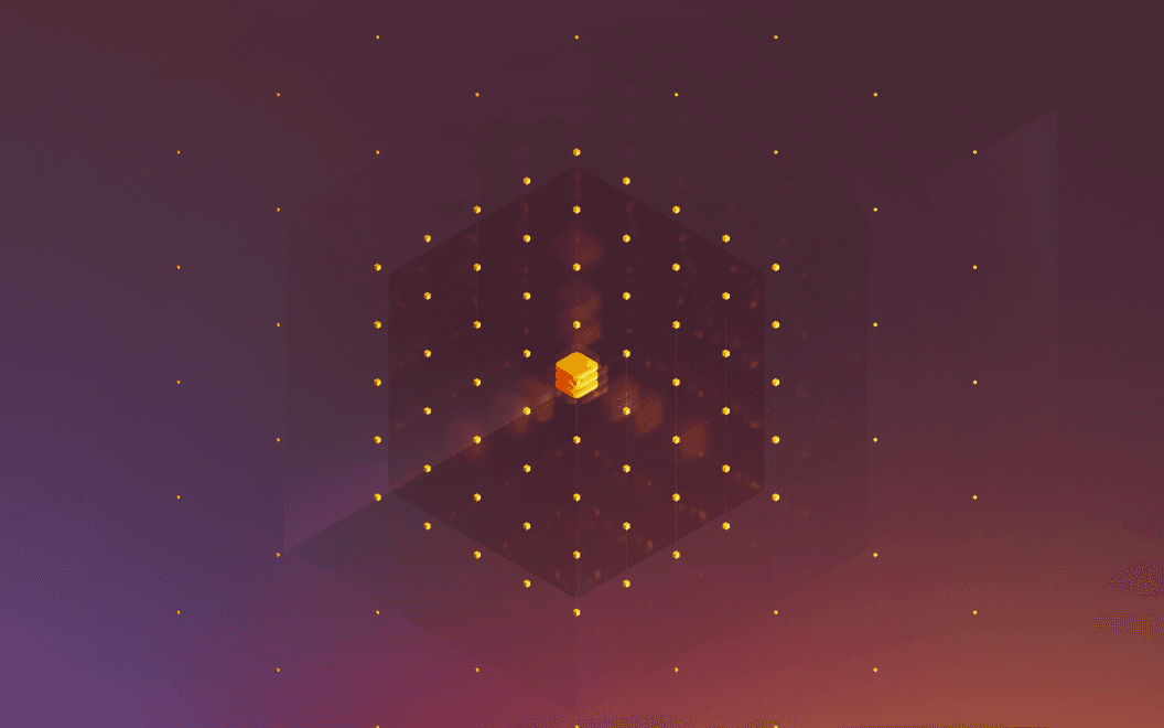 Abstract illustration of a cube