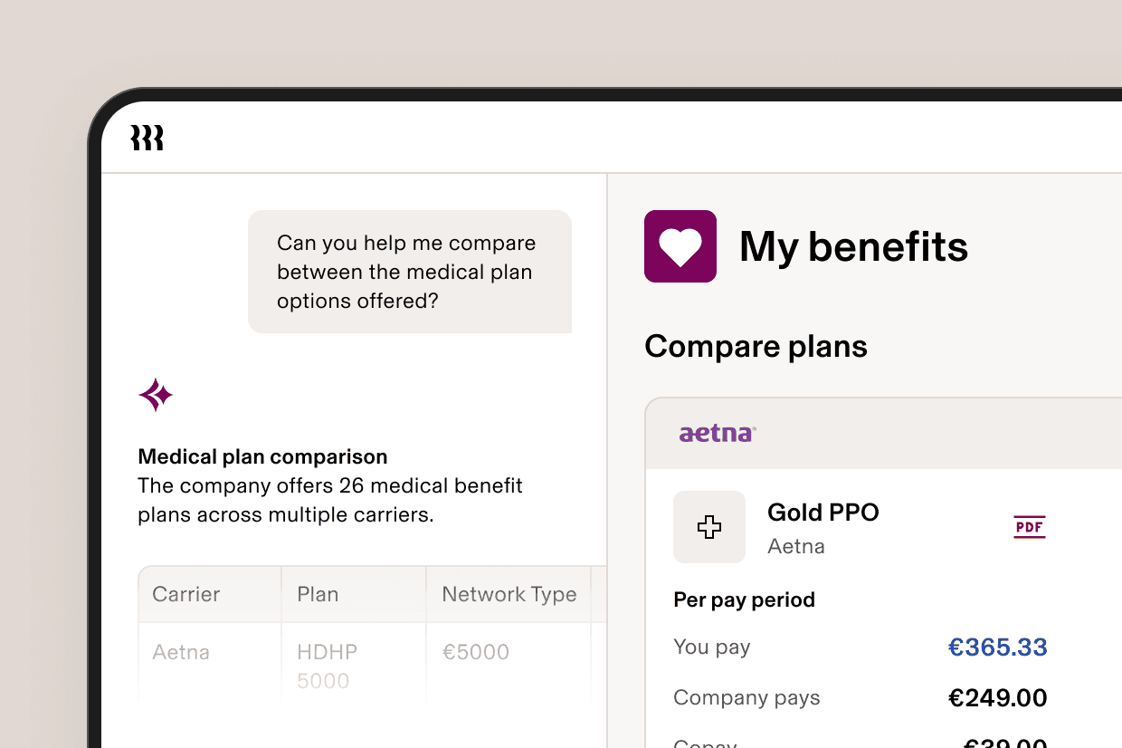 Benefits AI Hero - Compare Plans enIE
