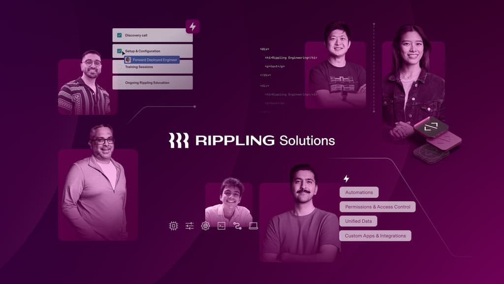 Rippling Solutions: Custom Apps & Automations for Your Business | Rippling